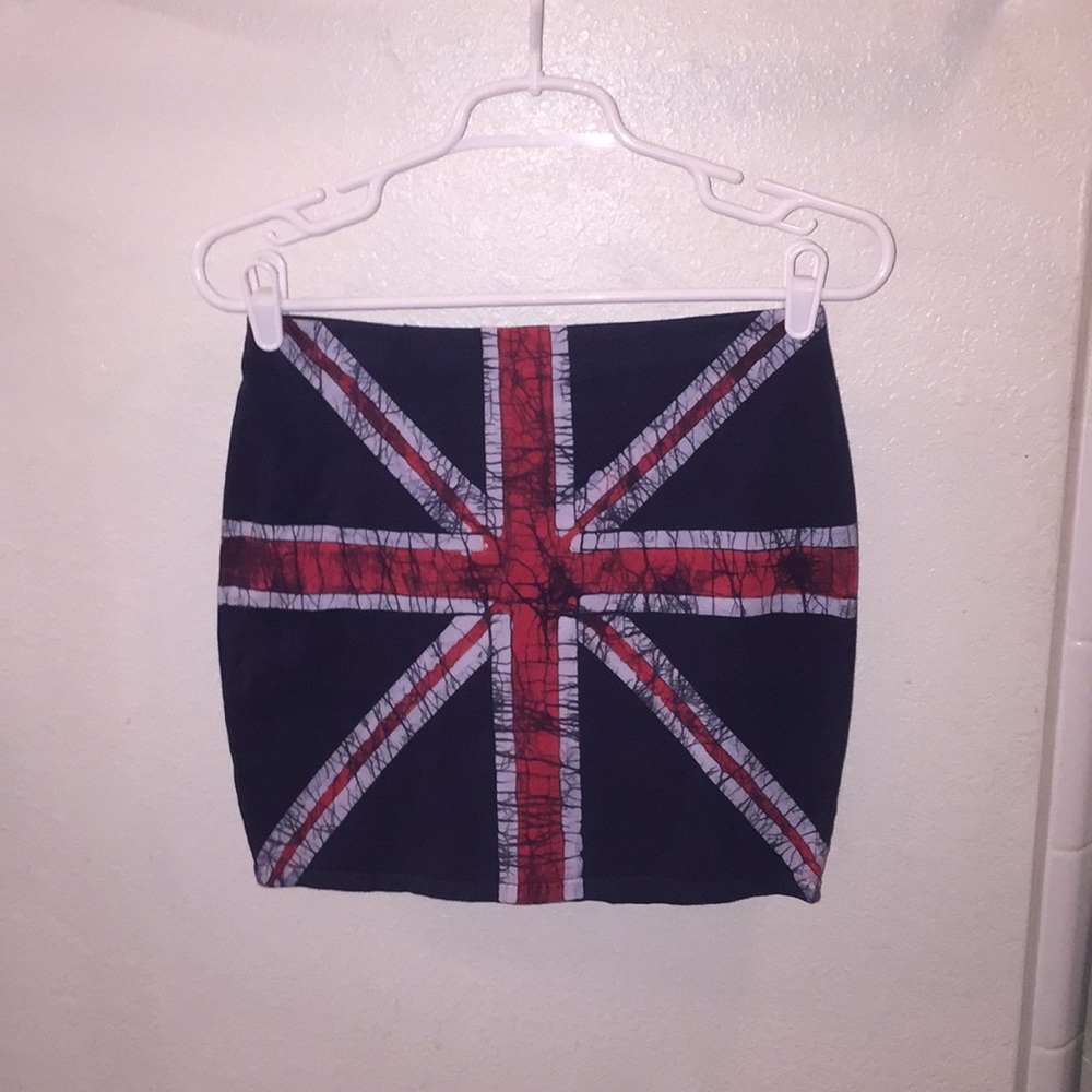 The Florida House - British Flag mini skirt